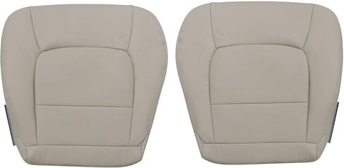 Priprilod Tan Microfiber Leather Driver and Passenger Side Bottom Replacement Seat Cover Compatible with Lexus LX470 1998 1999 2000 2001 2002 2003 2004 2005 2006 2007 in Saudi Arabia