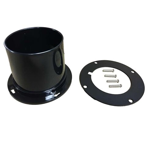 PAR46 Arrow Board Bulb Hood Cover, Black ABS Plastic, Fits Most Roadside Boards, Easy Installation, Includes Gasket and 4 Mounting Screws in Saudi Arabia
