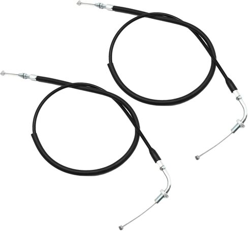 Anxingo 2 Pcs 17920-MEG-000 Push Pull Throttle Cable, Replacement for Honda Shadow Aero 750 VT750C 2004 2005 2006 2007 2008 2009 Shadow Aero 750 VT750CA 2009, Replaces 17910-MEG-000 in Saudi Arabia