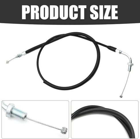 Anxingo 2 Pcs 17920-MEG-000 Push Pull Throttle Cable, Replacement for Honda Shadow Aero 750 VT750C 2004 2005 2006 2007 2008 2009 Shadow Aero 750 VT750CA 2009, Replaces 17910-MEG-000 in Saudi Arabia