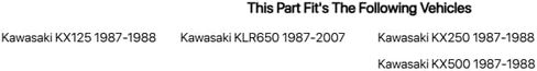 Tusk Brake Pad - Sintered Metal Front For Kawasaki KLR650 1987-2007 in Saudi Arabia