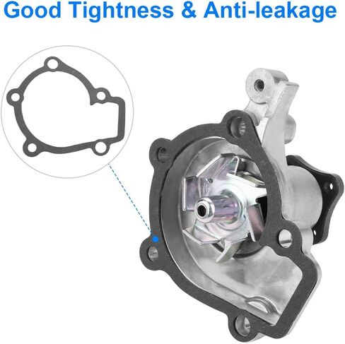 مضخة مياه محرك JDMON مع حشية تحل محل # AW9353 2510023001 بديلة لسيارة Hyundai Elantra 1996-2012، Tiburon 1997-2008، Tucson Kia Spectra Spectra5 Sportage 2005-2009 Soul 2010-2011 L4 1.8L 2.0L in Saudi Arabia