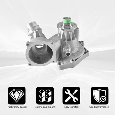 AW9465 Engine Water Pump Kit Fit for BMW X5 540i 740iL 740i Z8 1999-2003 V8 4.4L/4.6L/4.8L, Land Rover Range Rover 2003-2005 V8 4.4L 20815, 1152130 in Saudi Arabia