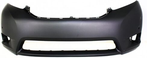 مصدات توفر - واجهة غطاء مصد أمامي معدة مسبقًا لسيارة Toyota Sienna Limited 2011-2017 مع Park & ​​Fog 11-17، TO1000368 in Saudi Arabia