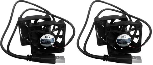 Coolerguys Dual USB Fans (Dual 50x10mm) in Saudi Arabia