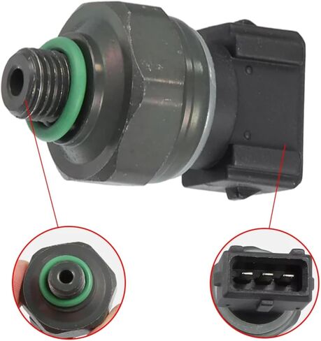 A/C Pressure Switch Sensor, Air Con Pressure Sensor, for Volvo, for XC70 2001 2002 2003-2007, for XC90 2003 2004-2014 Car Air Conditioning Pressure Sensor Switch 30899051, 31368366 in Saudi Arabia