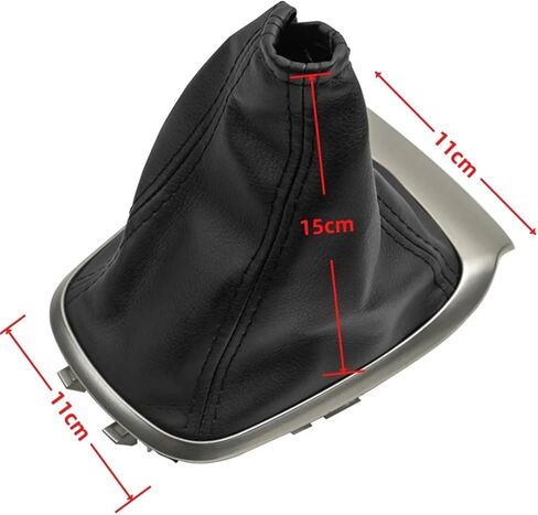 5/6 Speed Hand Speed Ball Gear Shift Knob Gaiter Boot Dustproof Cover For Chevy for Aveo for Sonic for T300 2011 2012 2013 2014 2015(6 speed combo) in Kuwait