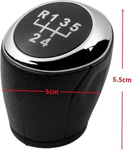 5/6 Speed Hand Speed Ball Gear Shift Knob Gaiter Boot Dustproof Cover For Chevy for Aveo for Sonic for T300 2011 2012 2013 2014 2015(6 speed combo) in Kuwait
