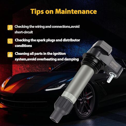 OCPTY car ignition coils*6 Compatible for Buick Enclave 3.6L 2008-2020 automotive replacement ignition coil packs Replaces UF569 in Saudi Arabia