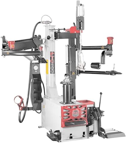 ATLAS Automotive Equipment PTC500 Platinum Center Post Tire Changer, Lever/No-Lever System, Smart Lock Mounting, Integrated Wheel Lift, Accessory Kit, Italian Engineering, High-Volume Efficiency in Saudi Arabia