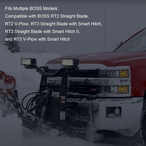 Compatible 14 1/2" Snow Plow Trip Spring for BOSS Snowplows MSC01509 1304715, Replacement Part for RT2 Straight Blade, RT2 V-Plow, RT3 Straight Blade w/Smart Hitch, RT3 V-Plow, Fits SNP4104 in Kuwait