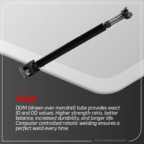 Anytek Front Drive Shaft Prop Shaft Assembly for Ford F-250 F-350 Super Duty 4WD 5.4L 6.8L Auto Trans 1999-2010 Ford F-450 F-550 Super Duty 6.8L w/A.T. 2005-2010 36" Replace#N93001 Front Driveshaft in Saudi Arabia