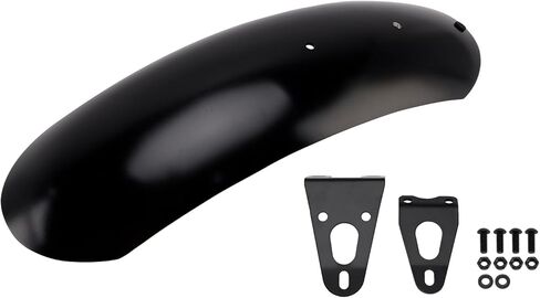 MAD HORNETS Steel Front Fender For BMW R12 nineT R nineT Scrambler Pure Option Black in Saudi Arabia