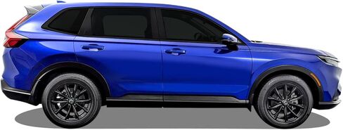 SlickMod Chrome Delete Blackout Vinyl Overlay for 2023-2026 Honda CR-V Window Trim (Gloss Black) in Saudi Arabia