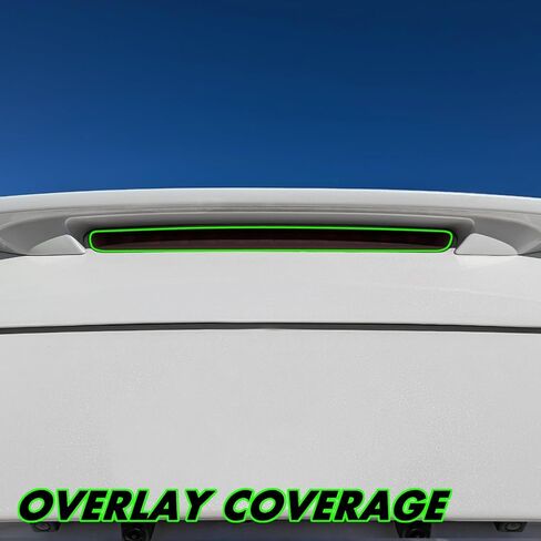 SlickMod PreCut Vinyl Smoke Tint for 2009-2021 Nissan 370Z Third Brake Light (Dark Smoke) in Saudi Arabia