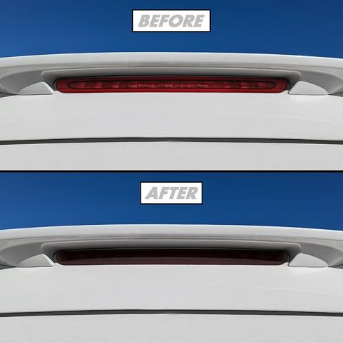 SlickMod PreCut Vinyl Smoke Tint for 2009-2021 Nissan 370Z Third Brake Light (Dark Smoke) in Saudi Arabia