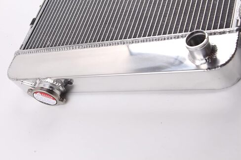 3 Rows Aluminum Radiator For Chevy 1962-1967 II Nova BASE/SS 6CYL V8 63 64 65 66 Models., 22 1/8 inch x 24 1/2 inch in Saudi Arabia