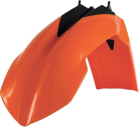 Acerbis Front Fender (Orange) Compatible With 07-12 KTM 250SX in Saudi Arabia