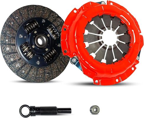 طقم القابض متوافق مع Sx4 Base Crossover LE Sport JLX JX Sportback Sedan 2007-2010 2.0L l4 GAS DOHC مستنشق بشكل طبيعي (المرحلة 2؛ 5 سرعات نقل فقط؛ 04-109RR) in Saudi Arabia