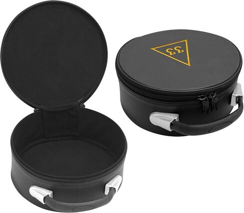 Freemason Masonic Cap Case – Premium Imitation Leather, Portable Fez Storage & Display Box - Machine Embroidery (33rd Degree Scottish Rite) in Saudi Arabia