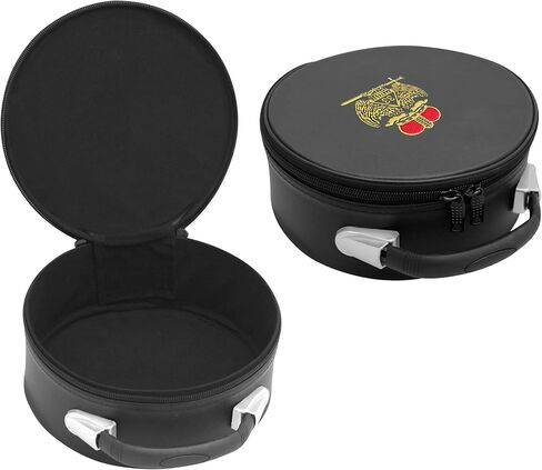 Freemason Masonic Cap Case – Premium Imitation Leather, Portable Fez Storage & Display Box - Machine Embroidery (33rd Degree Scottish Rite) in Saudi Arabia