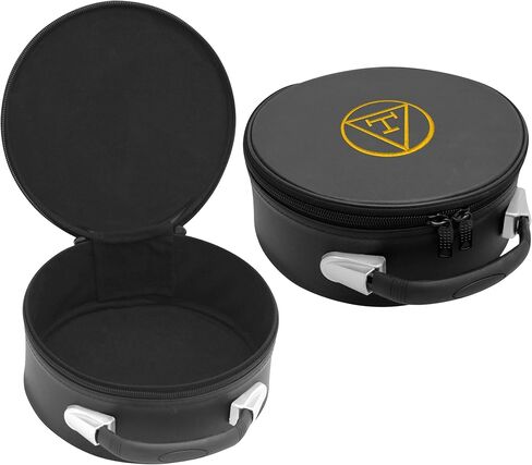 Freemason Masonic Cap Case – Premium Imitation Leather, Portable Fez Storage & Display Box - Machine Embroidery (33rd Degree Scottish Rite) in Saudi Arabia