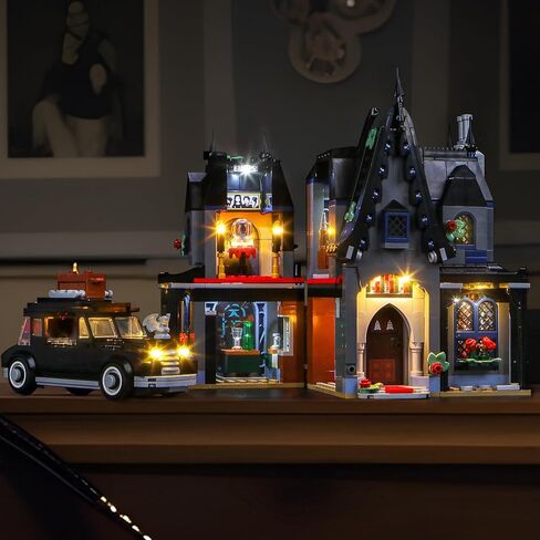 إضاءة LED متوافقة مع كوخ Lego Wednesday Morticia's Cottage 76786 - مصابيح فقط، مجموعة إضاءة متوافقة مع Lego Wednesday Morticia's Cottage 76786، غير متضمنة النموذج in Saudi Arabia