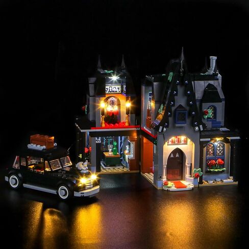 إضاءة LED متوافقة مع كوخ Lego Wednesday Morticia's Cottage 76786 - مصابيح فقط، مجموعة إضاءة متوافقة مع Lego Wednesday Morticia's Cottage 76786، غير متضمنة النموذج in Saudi Arabia