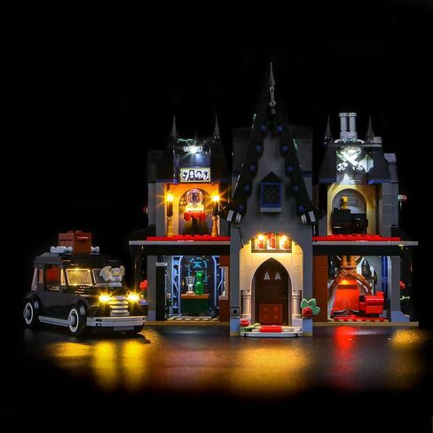 إضاءة LED متوافقة مع كوخ Lego Wednesday Morticia's Cottage 76786 - مصابيح فقط، مجموعة إضاءة متوافقة مع Lego Wednesday Morticia's Cottage 76786، غير متضمنة النموذج in Saudi Arabia