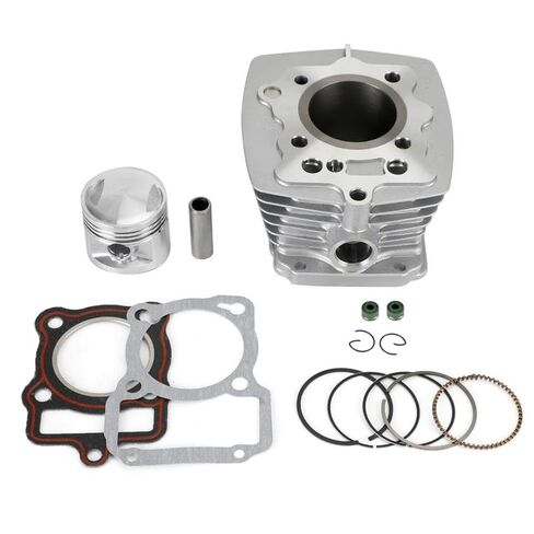 125CC 56.5mm Cylinder Piston Gasket KIT with 15MM PIN Compatible with Automotive Motorcycle Parts CG125 TMX125 JX125 TMX JX CG 125 156FMI in Saudi Arabia