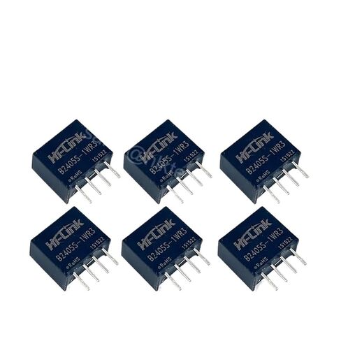 10pcs/Lot B2405S-1WR3 24V to 5V 200mA DC DC Isolated Step-Down Power Supply Module Low Ripple Household Intelligent in Saudi Arabia