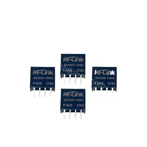 10pcs/Lot B2405S-1WR3 24V to 5V 200mA DC DC Isolated Step-Down Power Supply Module Low Ripple Household Intelligent in Saudi Arabia