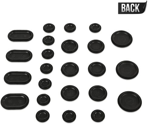 G-PLUS Blend Door Foam Fix Set Compatible with 1998-2012 Beetle (Mk4) 1992-2005 Jetta/Golf (Mk3, Mk4) 1993-2005 Jetta (B4, B5, B5.5) Blend Door Foam Fix 23pcs (Black) in Saudi Arabia