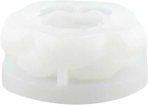 Camellia Flower Candle Mold Camellia Silicone Candle Molds Flower Resin Casting Mold for Candle Home Decorate Mold Candle Making Mold Aromatherapy Gypsum Candles Clay Craft in Saudi Arabia