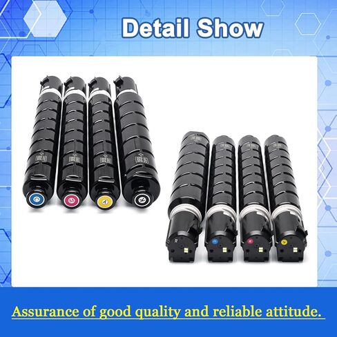 خرطوشة حبر GPR-66 GPR66 5753C003AA متوافقة مع Canon ImageRUNNER Advance DX C3922 C3922i C3926 C3926i C3930 C3930i C3935 C3935i C3322L C3326 C3326i الطابعة 4 عبوات in Kuwait