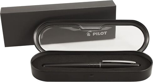 PILOT MR Animal Collection Fountain Pen in Gift Box, Matte Black Barrel with Crocodile Accent, Medium Point Stainless Steel Nib, Refillable Black Ink (91135) in Saudi Arabia