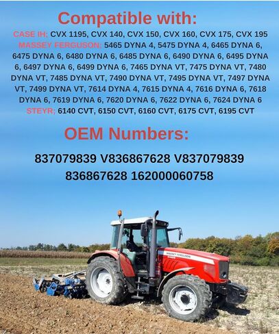 مضخة مياه متوافقة مع MF CASE 5465 1195 140 V837079839 836867628 in Saudi Arabia