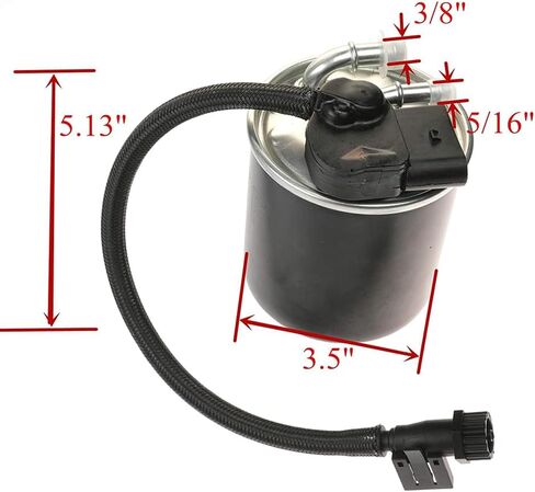 WK820/18 fuel filter for Mercedes-Benz 2.1L W204 C204 S204 W212 A6510901552- in Saudi Arabia