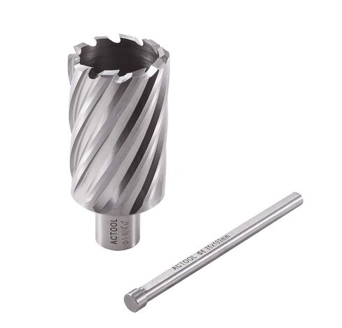 ACTOOL 1-5/8 بوصة قطر × 2 بوصة عمق القطع HSS ANNULAR Cutter مع 3/4 بوصة Weldon Shank in Kuwait