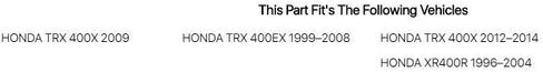 Tusk Top End Gasket Kit - Fits: Honda TRX 400X 2009 in Saudi Arabia