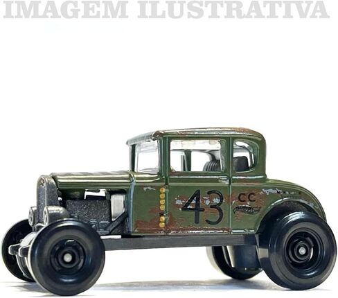 Hot Wheels Ford Model A Custom '31 HYX92 Dirt Series 7/10 Camouflage Paint Ford Licence Mattel 2025 1:64 in Saudi Arabia