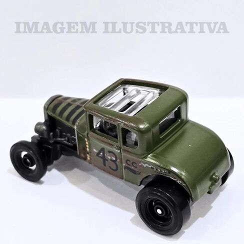 Hot Wheels Ford Model A Custom '31 HYX92 Dirt Series 7/10 Camouflage Paint Ford Licence Mattel 2025 1:64 in Saudi Arabia