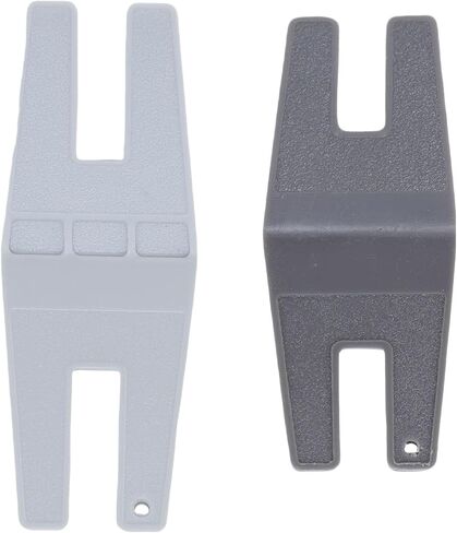 Bulky Seam Jumper, Plastic Hump Jumper for Quilting, 2PCS Set for Sewing Thick Fabric and Button Attachment, Compatible with Household Sewing Machines in Saudi Arabia