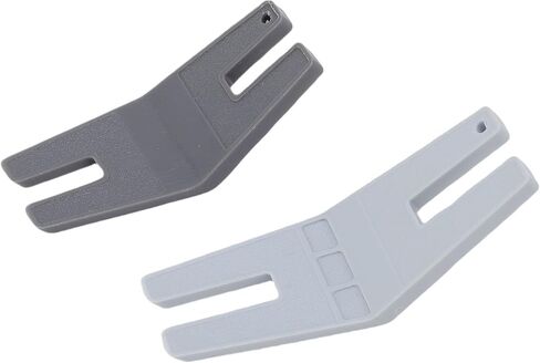 Bulky Seam Jumper, Plastic Hump Jumper for Quilting, 2PCS Set for Sewing Thick Fabric and Button Attachment, Compatible with Household Sewing Machines in Saudi Arabia