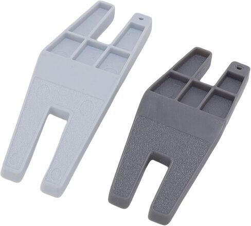 Bulky Seam Jumper, Plastic Hump Jumper for Quilting, 2PCS Set for Sewing Thick Fabric and Button Attachment, Compatible with Household Sewing Machines in Saudi Arabia