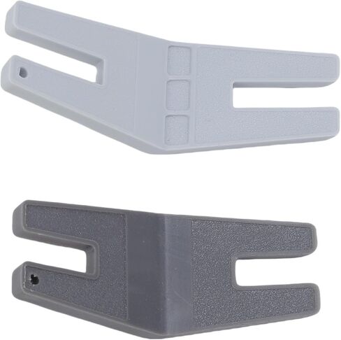 Bulky Seam Jumper, Plastic Hump Jumper for Quilting, 2PCS Set for Sewing Thick Fabric and Button Attachment, Compatible with Household Sewing Machines in Saudi Arabia