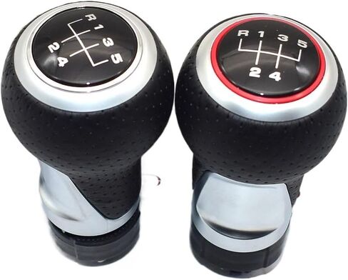 12mm Gear shift knob Lever Stick For Audi A3 A4 B6 B7 B8 A6 S4 8K A5 8T Q5 8R S for Line/for Ibiza 6J / for Seat for Leon/for Golf for MK4 / for Passat(RED 6 Speed) in Saudi Arabia