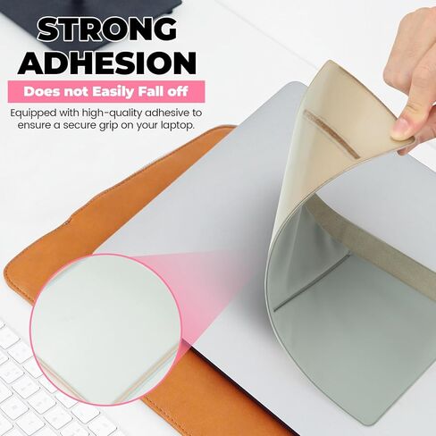 3-Pocket Laptop Pouch for Mouse & Hard Drive, Adhesive Holder Case Elastic Sleeve Pocket for External Portable SSD, Phone, USB Cable, Pen, Green in Saudi Arabia