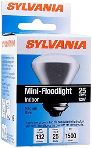 Sylvania 14818 25-Watt Incandescent R14 Mini-Reflector Light Bulb in Saudi Arabia