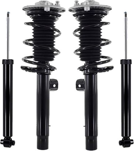 PM Auto Set Front Quick Complete Strut-Coil Spring-Rear Shock Absorber Replacement For 2013-2015 BMW 320I in Saudi Arabia